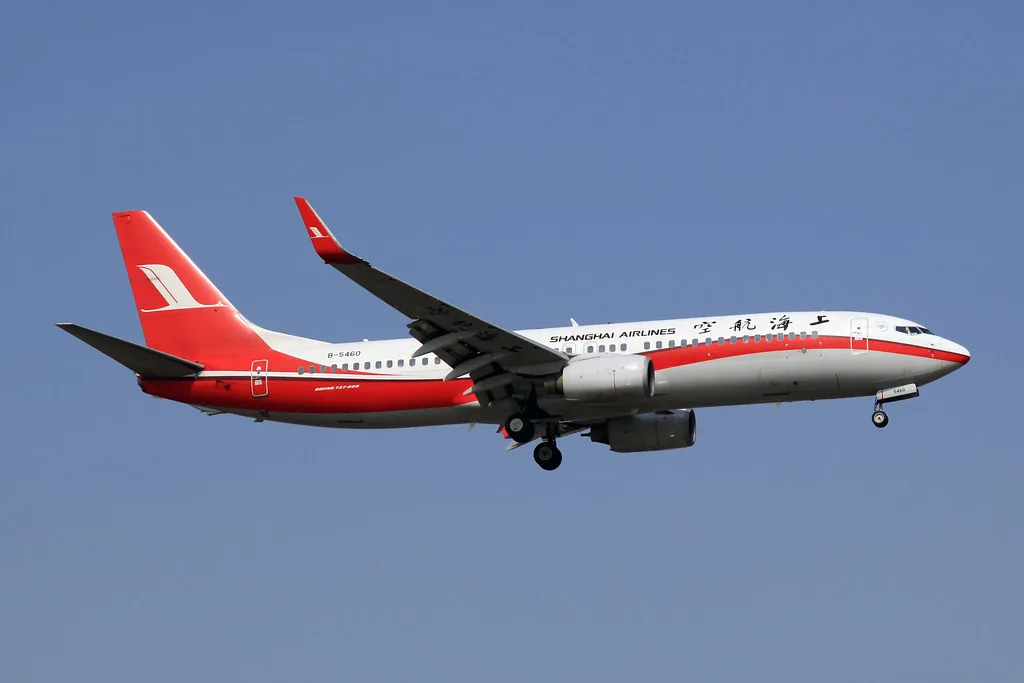 Shanghai Airlines aircraft